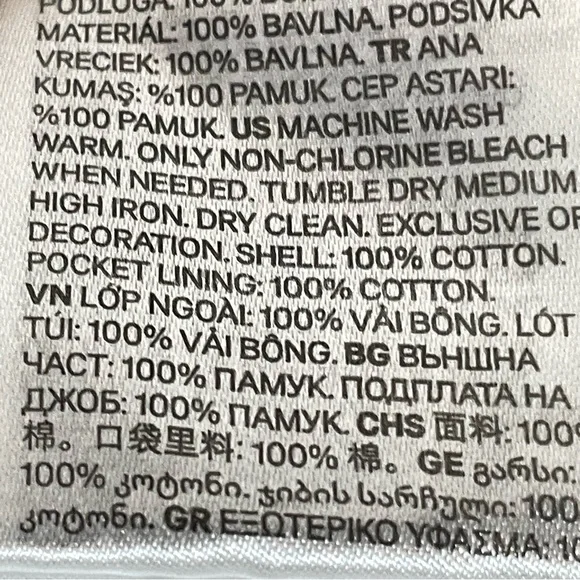 H&M Leopard Print Wide Cut Jeans Size 14 - Picture 13 of 13